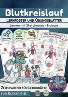 Vorschau - Arbeitsblätter - Materialpaket: Lernen mit Sketchnotes Biologie Klasse 5 - Seite 1