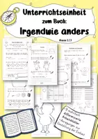 Vorschau - Unterrichtsreihen - Ethik - Toleranz und Anderssein 2. 3. Klasse - Unterrichtsreihe zum Buch "Irgendwie anders" #demokratiestaerken Freundschaft Werteeerziehung Demokratieerziehung Ausgrenzung Vorurteile Vielfalt - Deckblatt