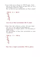 Vorschau - Arbeitsblätter - Textaufgaben schriftliche Divsion (einstelliger Divisor, ganze Zahlen) (2) mit Lösungsblatt - Seite 3