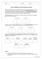 Vorschau - Arbeitsblätter - Wdh. der Farbenlehre - Farbkreis n. Itten - Seite 1