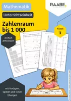 Vorschau - Arbeitsblätter - Materialsammlung: Orientierung im Zahlenraum bis 1000 - Deckblatt