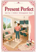 Vorschau - Stundenentwürfe - Vertretungsstunde Englisch Klasse 7 - Present Perfect - Seite 1