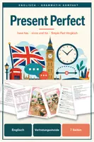 Vorschau - Stundenentwürfe - Vertretungsstunde Englisch Klasse 7 - Present Perfect - Deckblatt