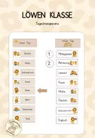 Vorschau - Bildkarten - Löwenklasse - Tagestransparenz - Deckblatt