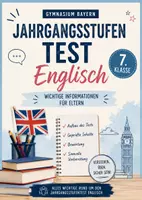 Vorschau - Prüfungsvorbereitung - Jahrgangsstufentest Englisch 7.Klasse - Übersicht - Deckblatt