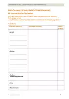 Vorschau - Arbeitsblätter - Sprachanalyse und Textsortenbestimmung - 3 Tabellen zur Textarbeit - Seite 1