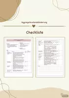 Vorschau - Stundenentwürfe - "Aggregatzustandsänderungen" - Checkliste und Stundenraster - Deckblatt