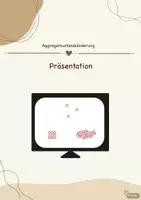 Vorschau - Präsentationen/Tafelbilder - "Aggregatzustandsänderungen" - Präsentation zur Unterrichtsstunde - Deckblatt