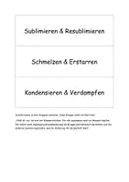 Vorschau - Arbeitsblätter - "Aggregatzustandsänderungen" - Arbeitsblatt und Gruppenübung - Seite 3