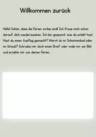 Vorschau - Arbeitsblätter - Deutsch zum Schulstart-Arbeitsblätter für Klasse 1-3 - Seite 3