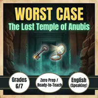 Vorschau - Stundenentwürfe - WORST CASE: The Lost Temple of Anubis (KLASSE 6-7) - Deckblatt
