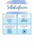 Vorschau - Merkblätter - Übersichtskarten Überfachliche Kompetenzen - Elterngespräch - Seite 1