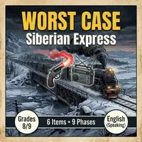 Vorschau - Stundenentwürfe - WORST CASE: Siberian Express (Englisch Kl. 8/9) - Deckblatt
