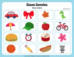 Vista previa - Hojas de trabajo - Gemelos: Copia los tableros - página 2