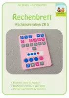 Vorschau - Fördermaterial/Inklusion - Rechenbrett ZR 5 – Rechnen ohne Schreiben | 3D-Druck - Deckblatt