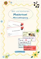 Vorschau - Anderer Materialtyp - Musikritual | Moderationskarten und Erklärung - Deckblatt