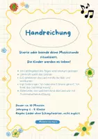 Vorschau - Anderer Materialtyp - Musikritual | Moderationskarten und Erklärung - Seite 1