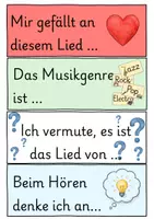 Vorschau - Anderer Materialtyp - Musikritual | Moderationskarten und Erklärung - Seite 2