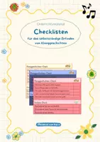 Vorschau - Aufgabenkarten - Klanggeschichten | Checkliste für Gruppenarbeiten - Deckblatt