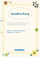 Vorschau - Aufgabenkarten - Klanggeschichten | Checkliste für Gruppenarbeiten - Seite 1