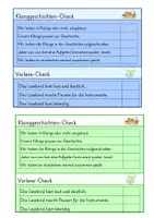 Vorschau - Aufgabenkarten - Klanggeschichten | Checkliste für Gruppenarbeiten - Seite 3
