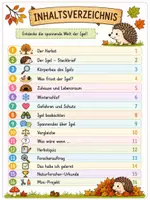 Vorschau - Stundenentwürfe - Igel und Winterschlaf | Herbst | Sachunterricht Grundschule Klasse 1-4 | - Seite 3