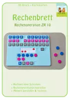 Vorschau - Fördermaterial/Inklusion - Rechenbrett ZR 10 – Rechnen ohne Schreiben | 3D-Druck - Deckblatt