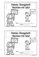 Vorschau - Unterrichtsreihen - Rechnen mit Geld im Zahlenraum 1000 - kleines Übungsheft - Seite 3