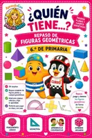 Vista previa - Unidades / Secuencias / Situaciones de Aprendizaje - ¿Quién tiene…? Geometría 6.º de Primaria. Juego de 36 tarjetas - Portada