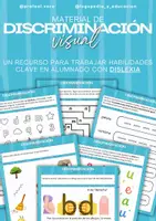 Vista previa - Unidades / Secuencias / Situaciones de Aprendizaje - CUADERNO DE DISCRIMINACIÓN VISUAL - Portada