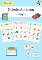 Vorschau - Spiele - Schulmaterialien - Bingo - Deckblatt