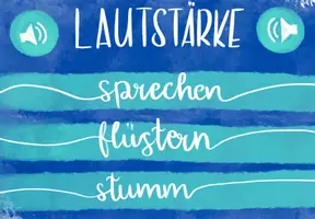 Vorschau - Poster - Lautstärke im Schulzimmer - Deckblatt