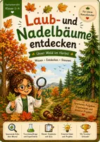 Vorschau - Stundenentwürfe - Laub- und Nadelbäume | Herbst | Grundschule Sachunterricht Klasse 1-4 - Deckblatt
