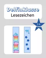 Vorschau - Bildkarten - Delfinklasse Lesezeichen Grundschule - Deckblatt