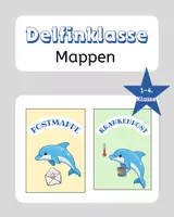 Vorschau - Poster - Delfinklasse Mappen Krankenpostmappe Postmappe Grundschule - Deckblatt