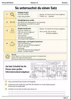 Vorschau - Arbeitsblätter - Satzglieder Lernmalbuch Klasse 5–6 - Seite 2