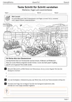 Vorschau - Arbeitsblätter - Lesestrategien Lernmalbuch Klasse 5–6 - Deckblatt