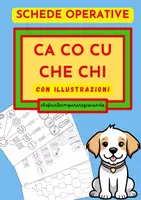 anteprima - Esercizi - CA CO CU CHE CHI - DIFFICOLTA' ORTOGRAFICHE - SCHEDE - Pagina di copertina