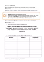 Vorschau - Arbeitsblätter - Wortarten - Im Wildtierpark #edukilights22 - Seite 1