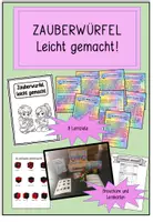 Vorschau - Fördermaterial/Inklusion - Zauberwürfel lösen - leicht gemacht - Deckblatt
