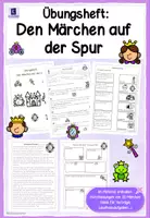 Vorschau - Unterrichtsreihen - Märchen – Den Märchen auf der Spur | Märchenmerkmale, 20 Lesetexte, Steckbriefe & interaktives Quiz - Seite 1