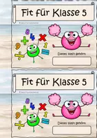 Vorschau - Arbeitsblätter - Fit für Klasse 5 Mathe & Deutsch | Wiederholung Klasse 4 - Seite 2