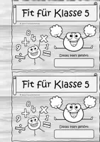 Vorschau - Arbeitsblätter - Fit für Klasse 5 Mathe & Deutsch | Wiederholung Klasse 4 - Seite 3