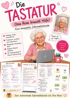 Vorschau - Stundenentwürfe - ⌨️ Die Tastatur kennenlernen – Oma Rosa braucht Hilfe | Informatik Unterrichtsstunde - Deckblatt