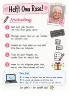 Vorschau - Stundenentwürfe - ⌨️ Die Tastatur kennenlernen – Oma Rosa braucht Hilfe | Informatik Unterrichtsstunde - Seite 3