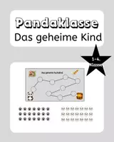 Vorschau - Präsentationen/Tafelbilder - Pandaklasse Das geheime Kind Grundschule - Deckblatt