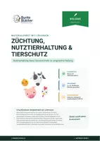 Vorschau - Stundenentwürfe - Biologie: Züchtung und Nutztierhaltung - Klasse 5/6 - Deckblatt