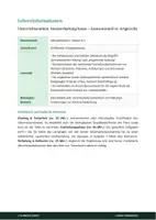 Vorschau - Stundenentwürfe - Biologie: Züchtung und Nutztierhaltung - Klasse 5/6 - Seite 1