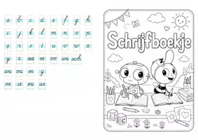 Voorbeeld - schrijfboekje - ik pen (groep 3) - Pagina 1