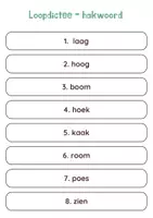 Voorbeeld - Loopdictee verzamelbundel groep 3 - Pagina 3